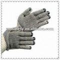 Gants en coton double face pvc à pois JRK04